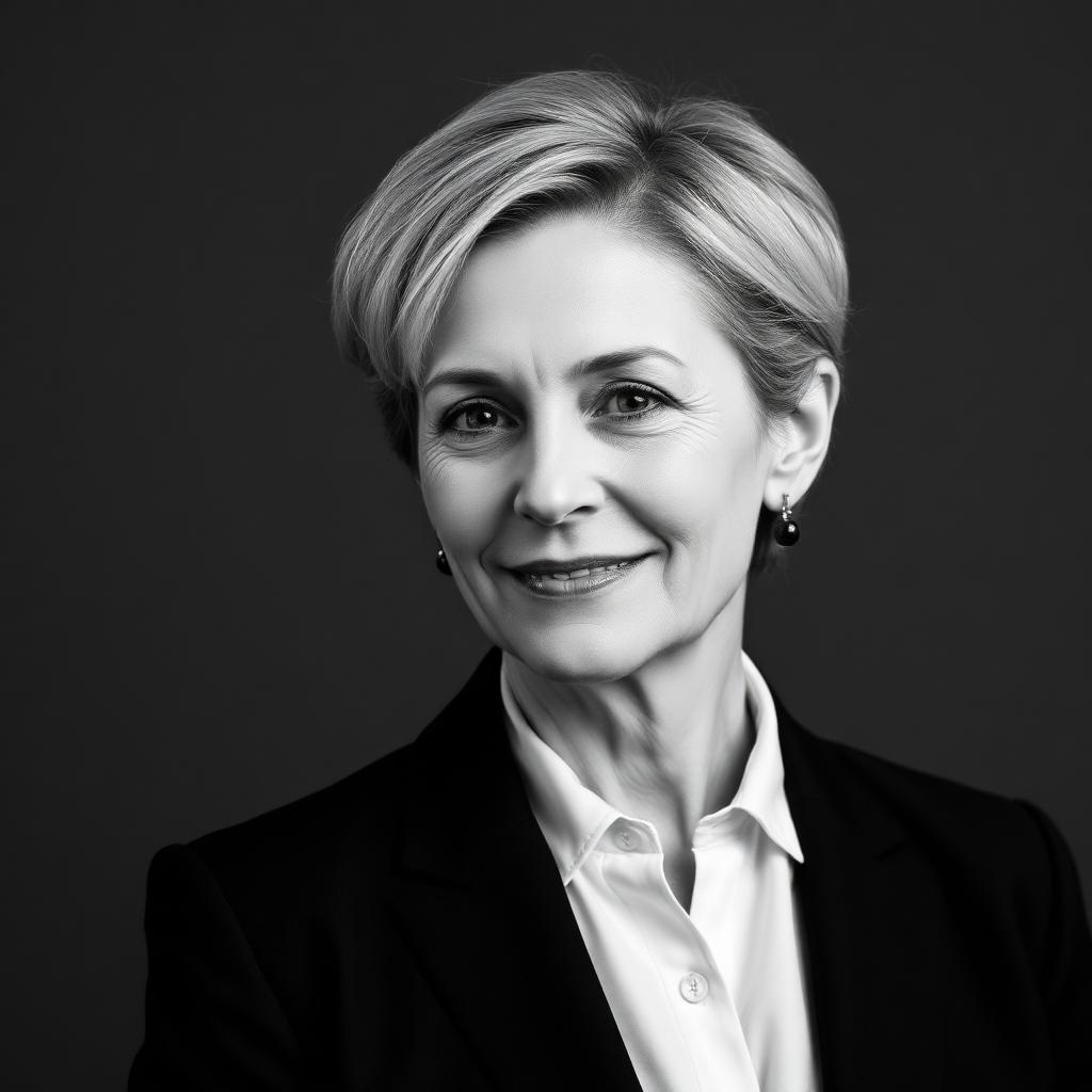 Portrait of Katharina Vogel, Group Chief Executive Officer of Deutscorp Bank