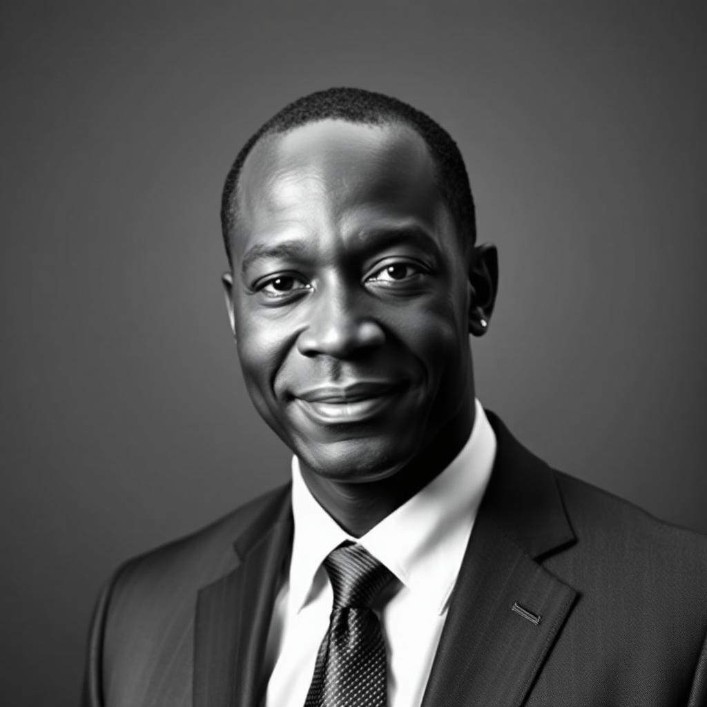 Portrait of Adeola Bankole, Group Chief Financial Officer of Deutscorp Bank